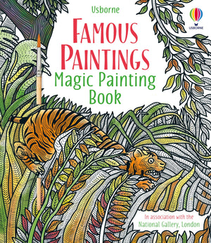Famous Paintings Magic Painting Book (Magic Painting Books),New
