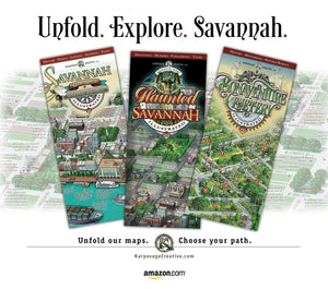 Bonaventure Cemetery Illustrated Map