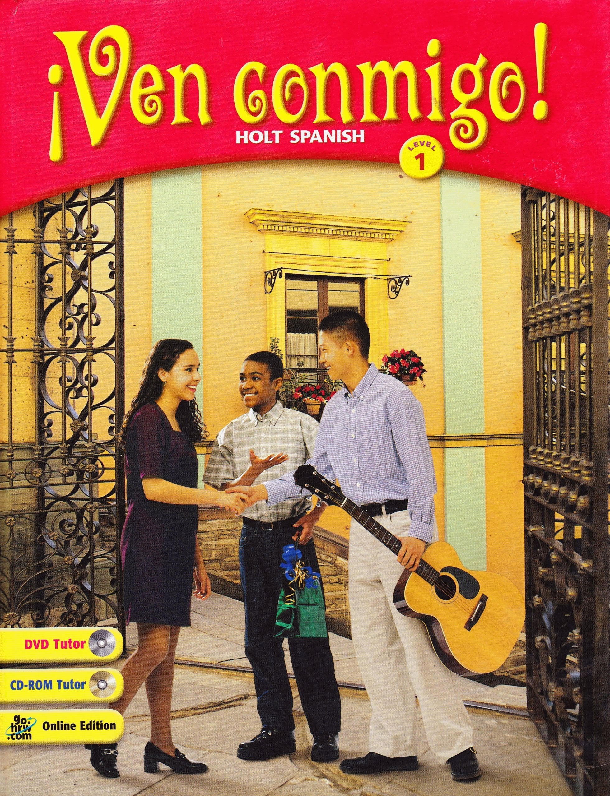 Ven Conmigo!: Holt Spanish Level 1 (Spanish Edition)[BOOK ONLY],Used