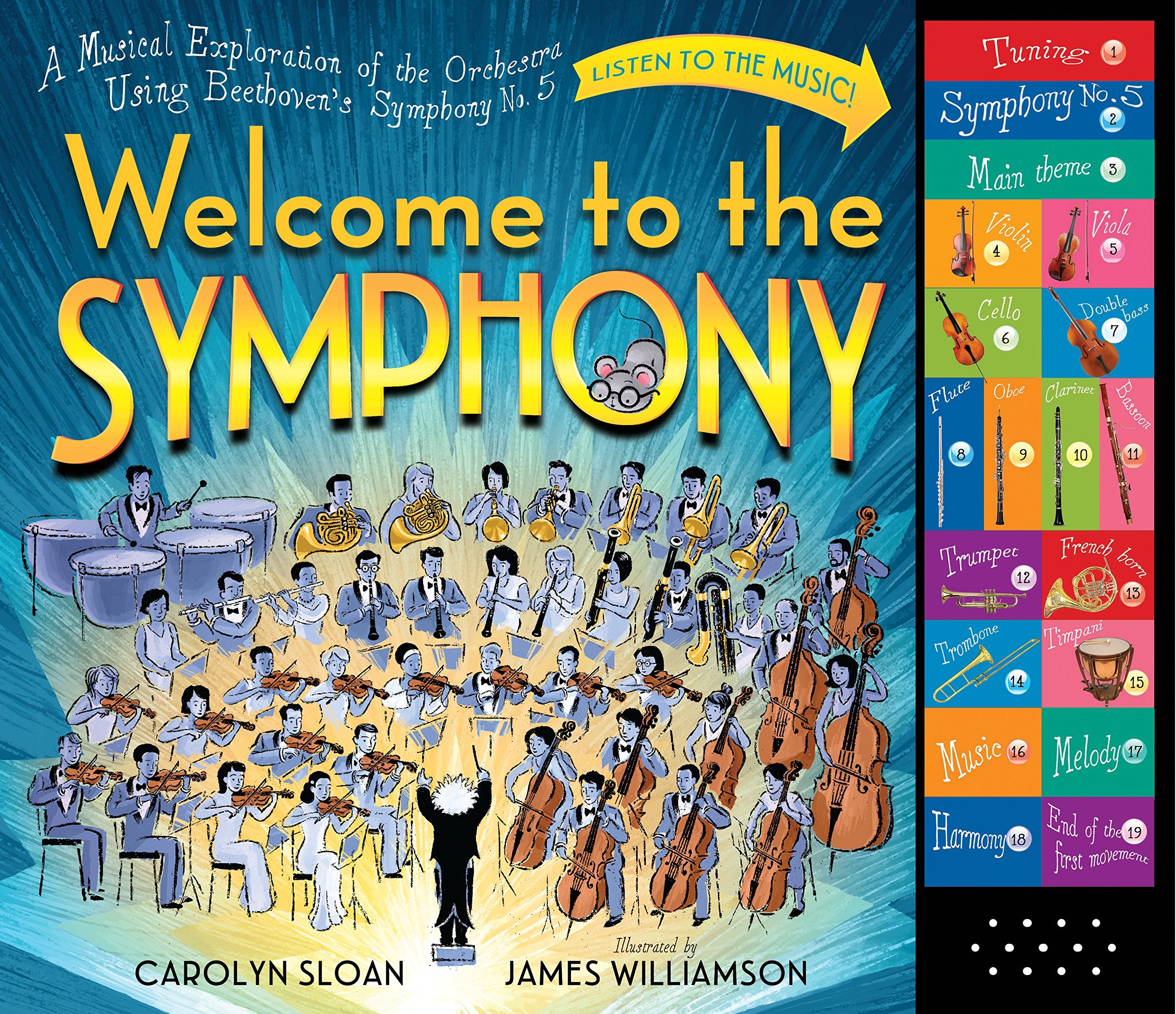 Welcome to the Symphony: A Musical Exploration of the Orchestra Using Beethoven's Symphony No. 5,Used