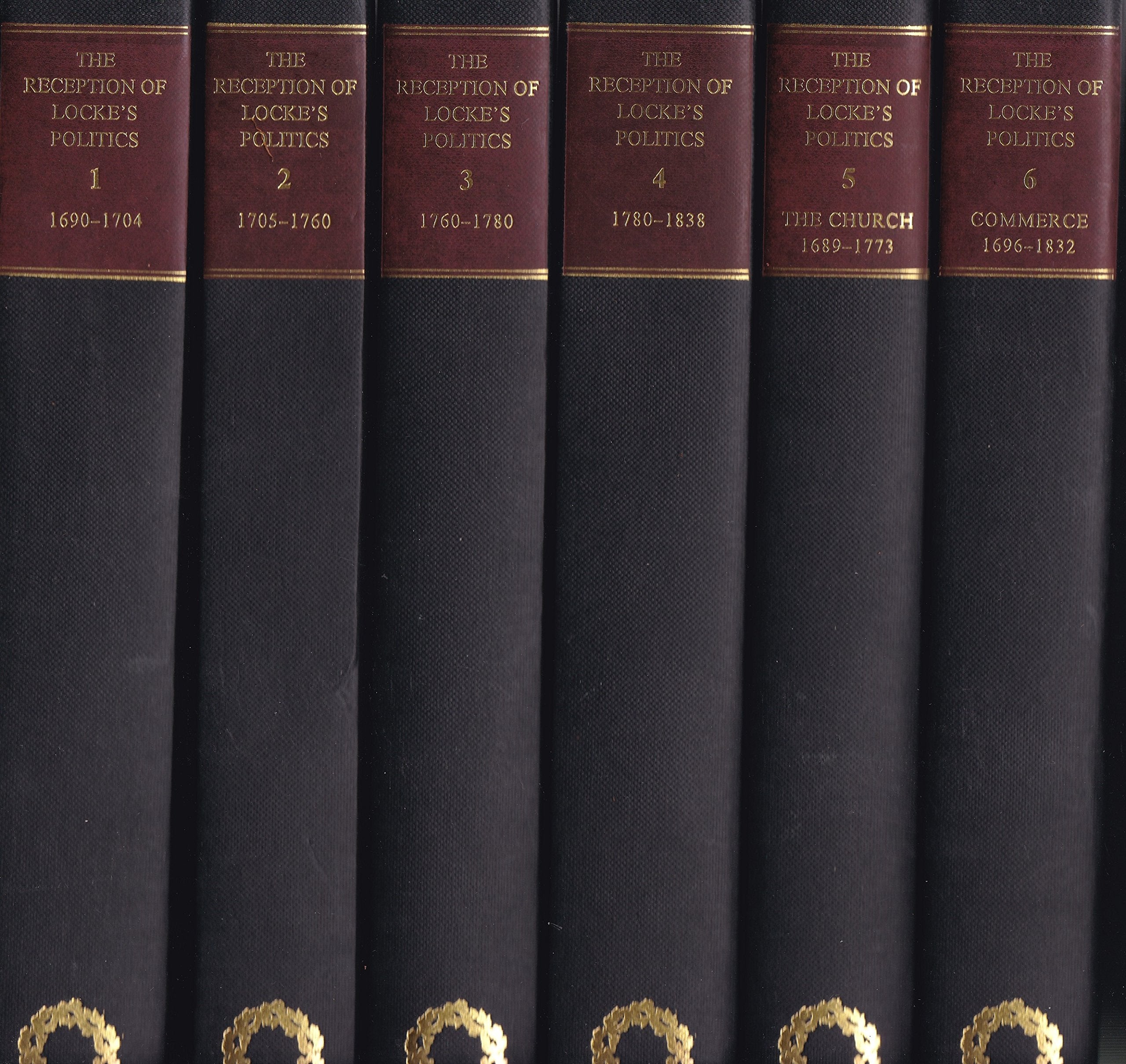 The Reception of Locke's Politics: From the 1690s to the 1830s (Pickering Masters.),Used