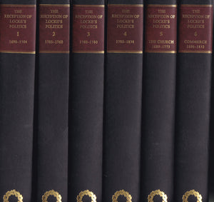 The Reception of Locke's Politics: From the 1690s to the 1830s (Pickering Masters.),Used