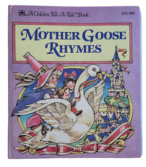 Mother Goose Rhymes (A Golden Tellatale Book)-new,New
