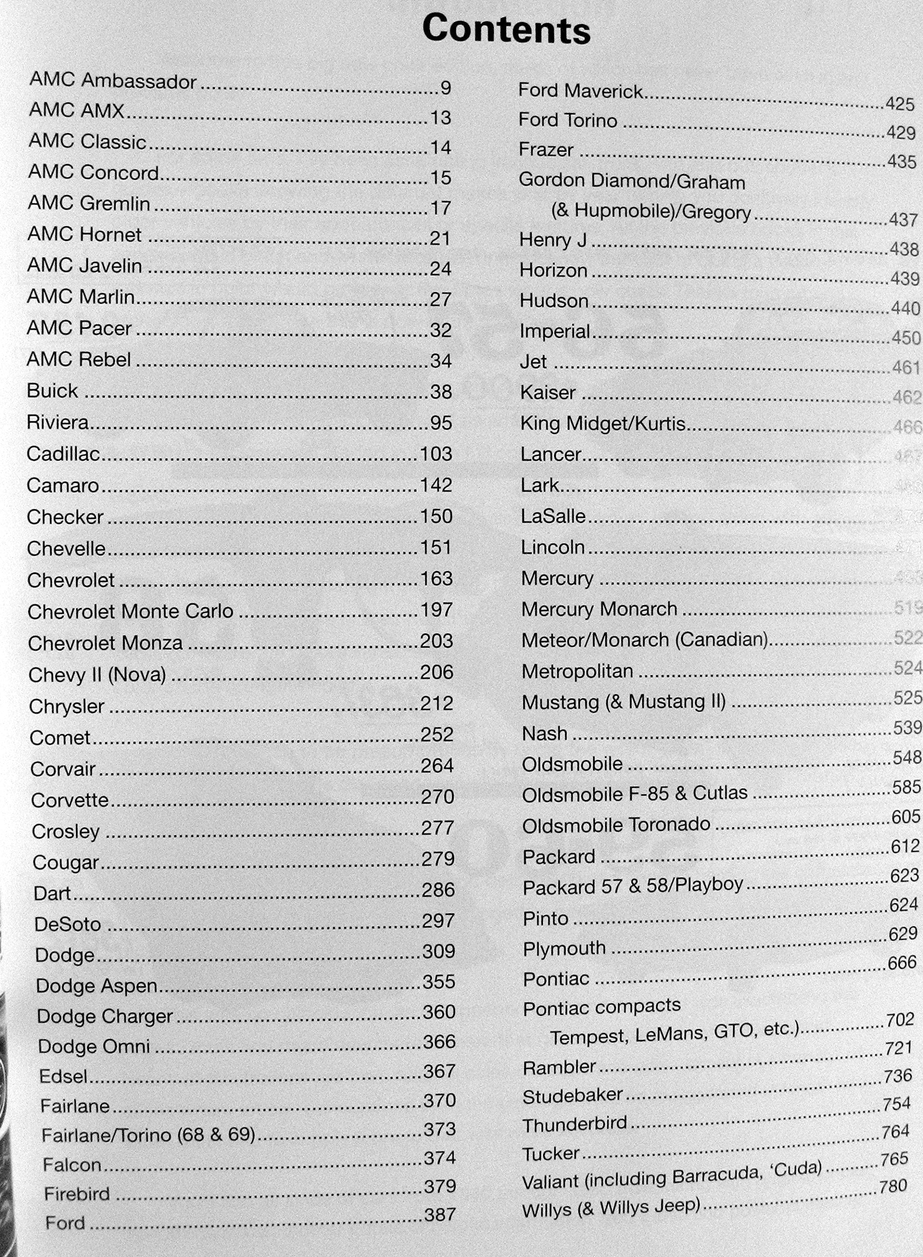 American Car Spotter'S Bible 19401980,New