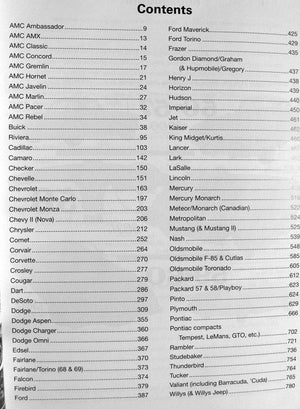 American Car Spotter'S Bible 19401980,New