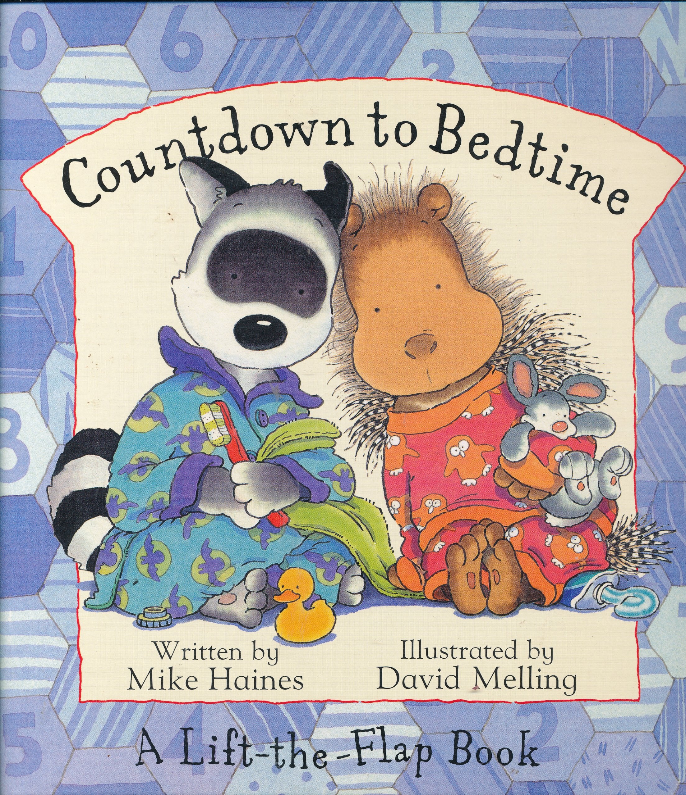 Countdown To Bedtime (A Lifttheflap Book),New