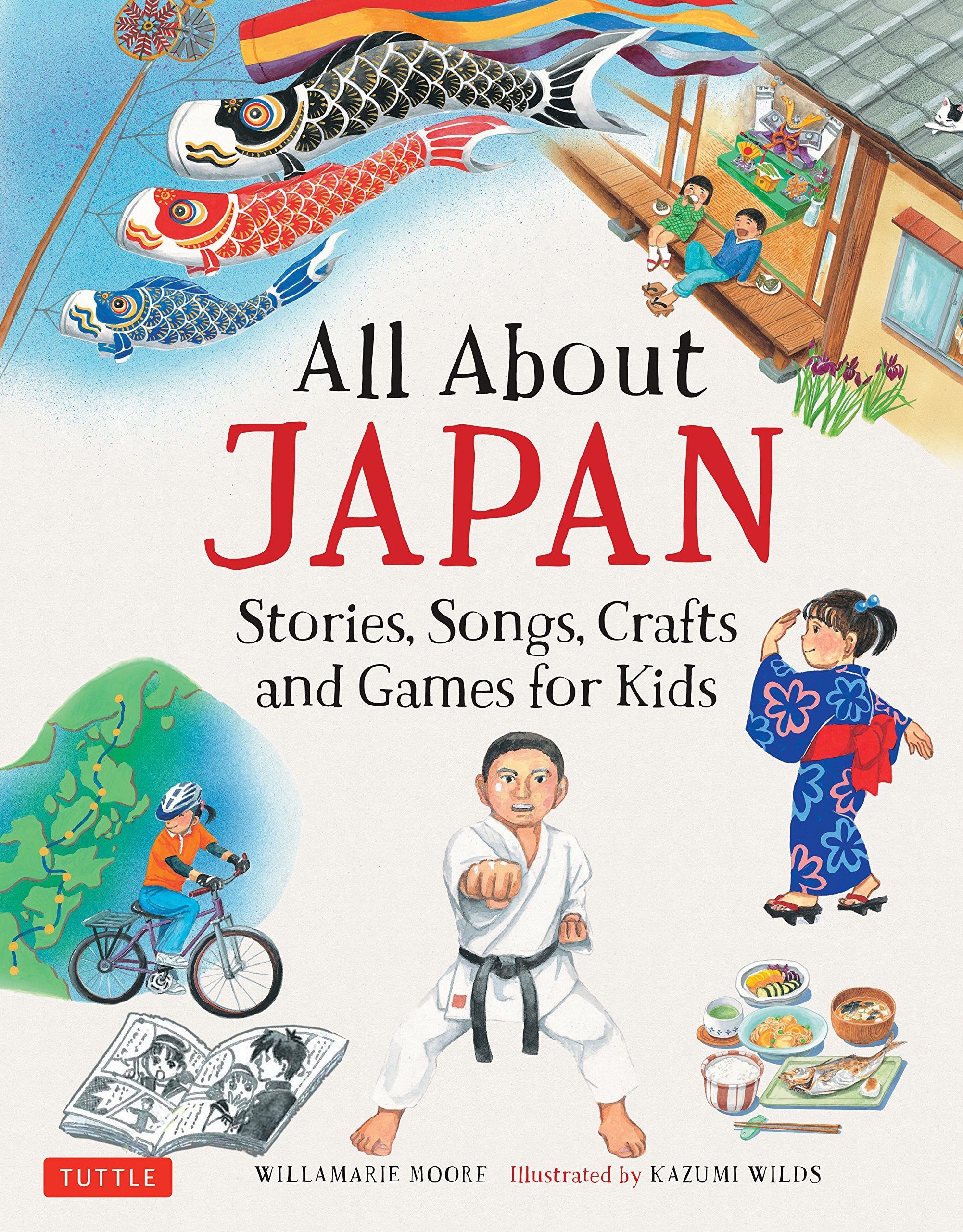 All About Japan: Stories, Songs, Crafts And More,Used