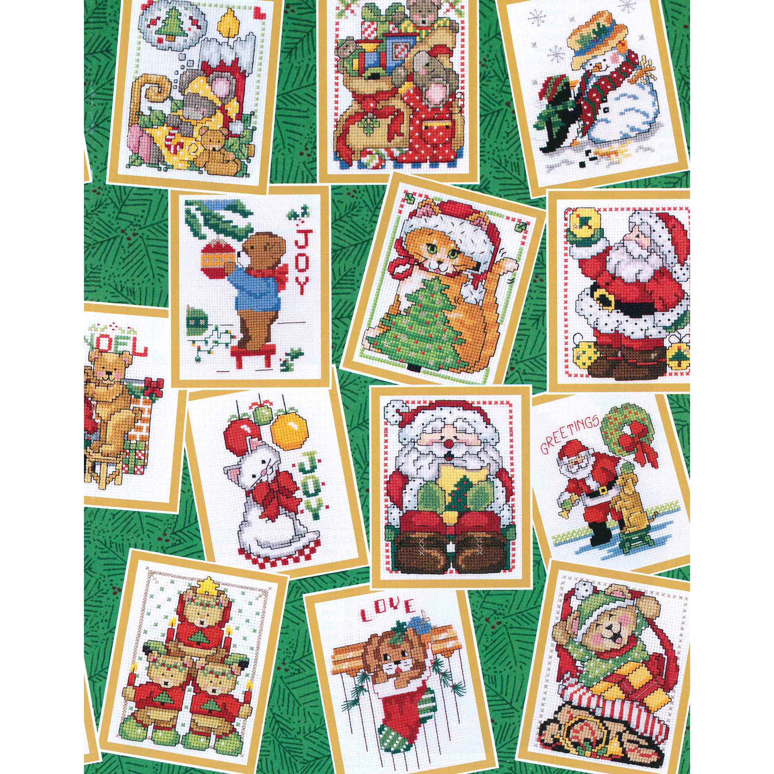 Fast & Festive, 50 Christmas DesignsCharming Cross Stitch Designs to use in a Variety of Christmas Projects,New