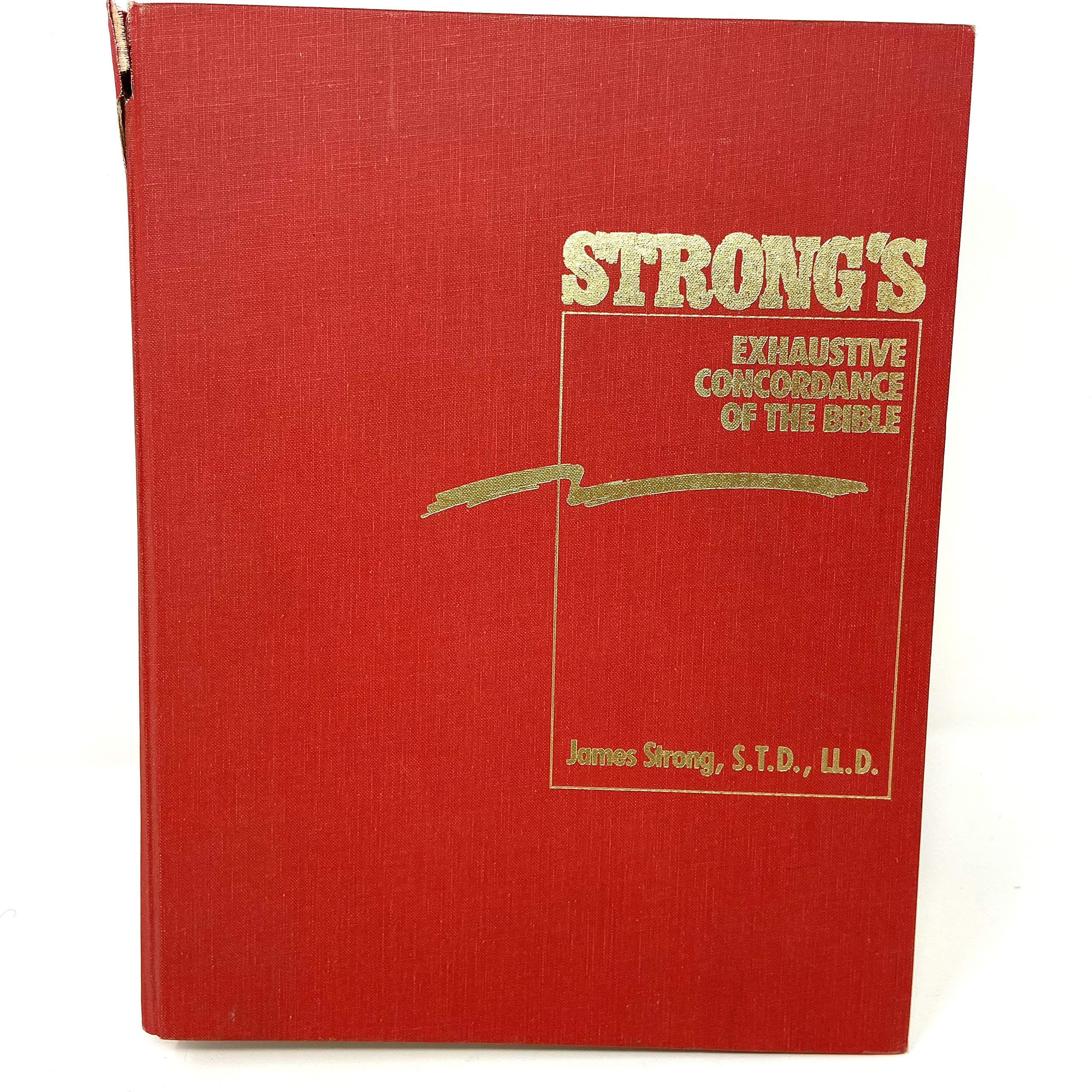 Strong's Exhaustive Concordance of the Bible/Words of Jesus Identified in Boldface Red Letter and a KeyWord Comparison (English,New