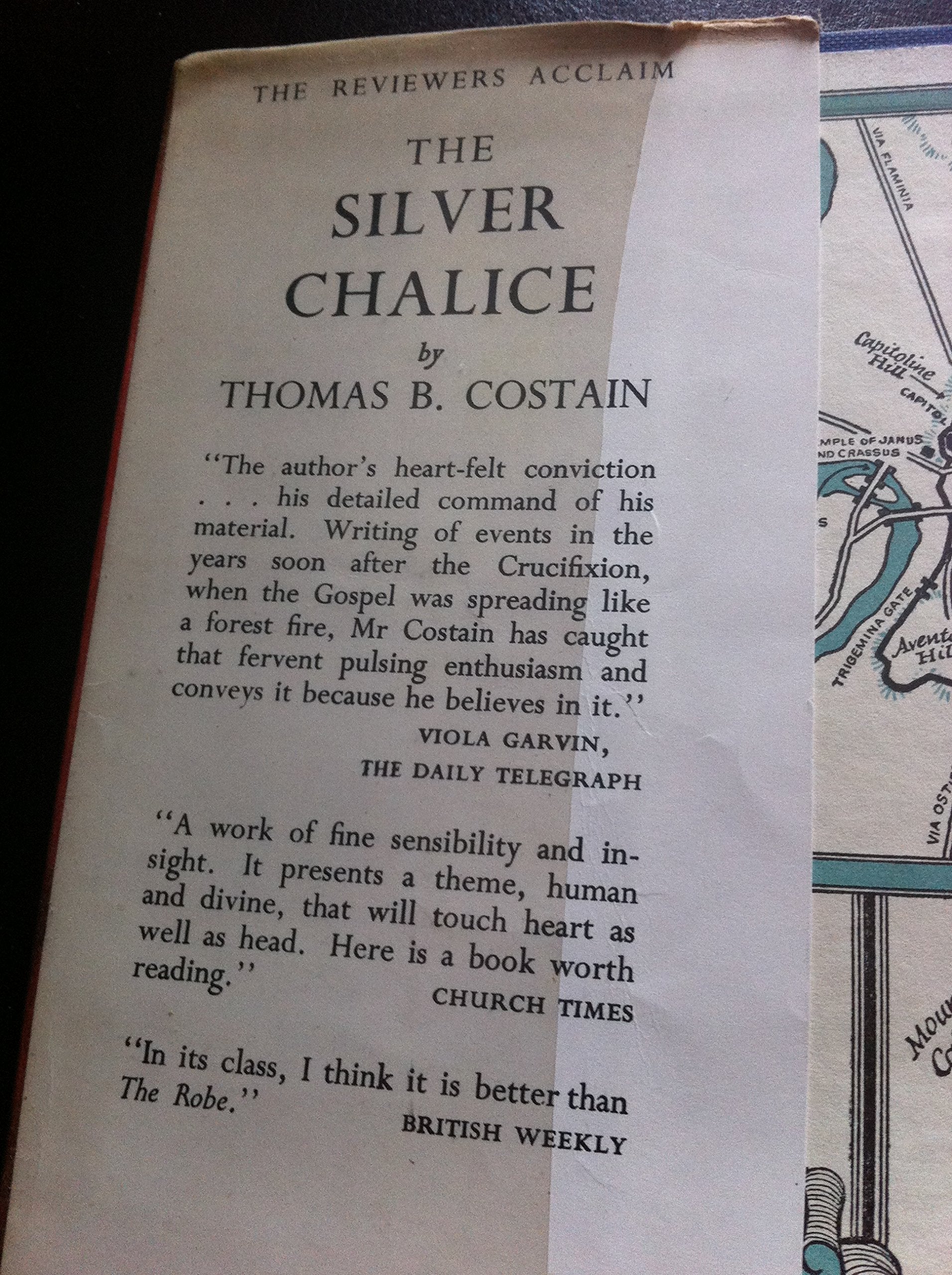 The Silver Chalice: The Bestselling Classic Of The Cup Of The Last Supper (Christian Epics),New