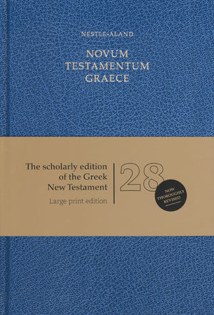 Novum Testamentum Graece (NA28), Large Print (Hardcover, Blue): NestleAland 28th Edition (Ancient Greek Edition),New