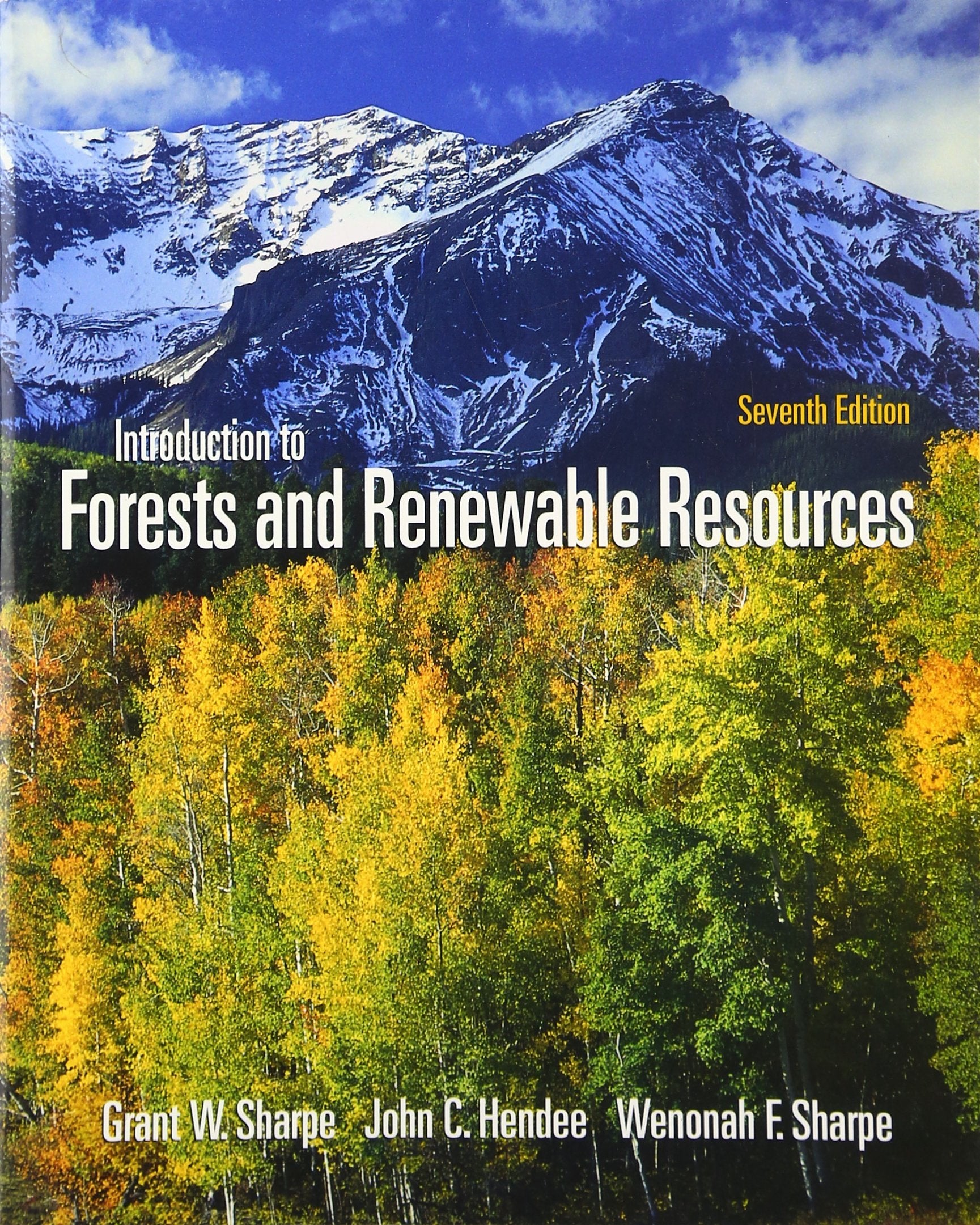 Introduction To Forest and Renewable Resources,Used