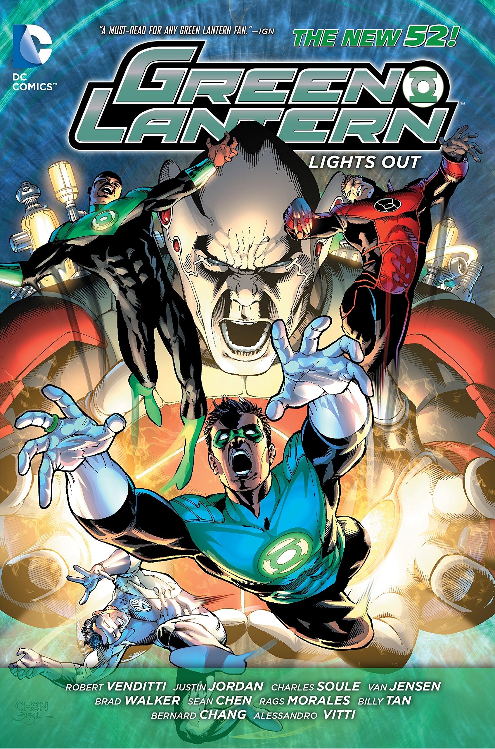 Green Lantern: Lights Out,Used