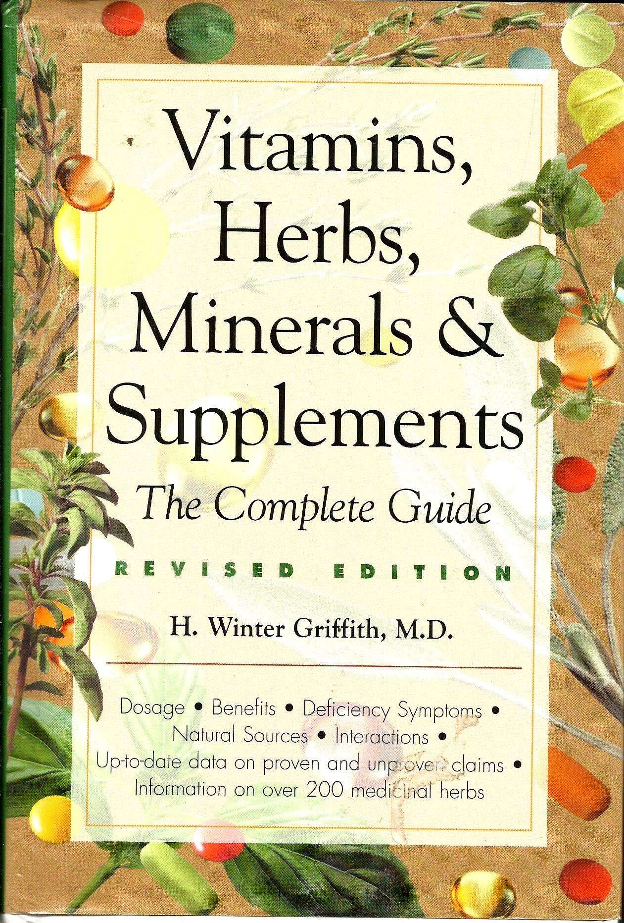 Vitamins, Herbs, Minerals & Supplements: The Complete Guide,Used