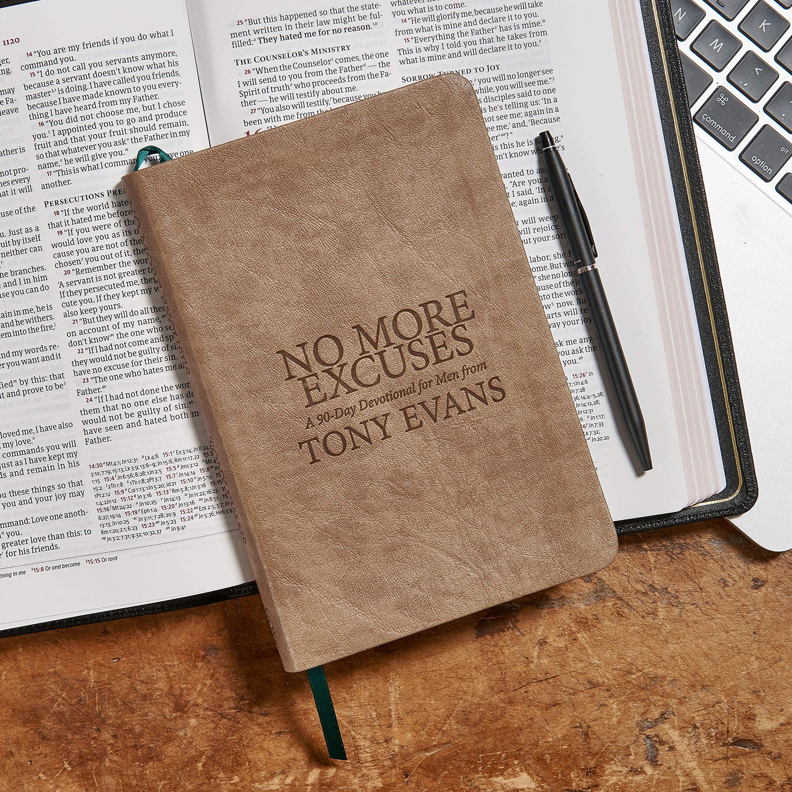 No More Excuses: A 90Day Devotional for Men,Used
