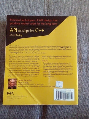 API Design for C++,Used