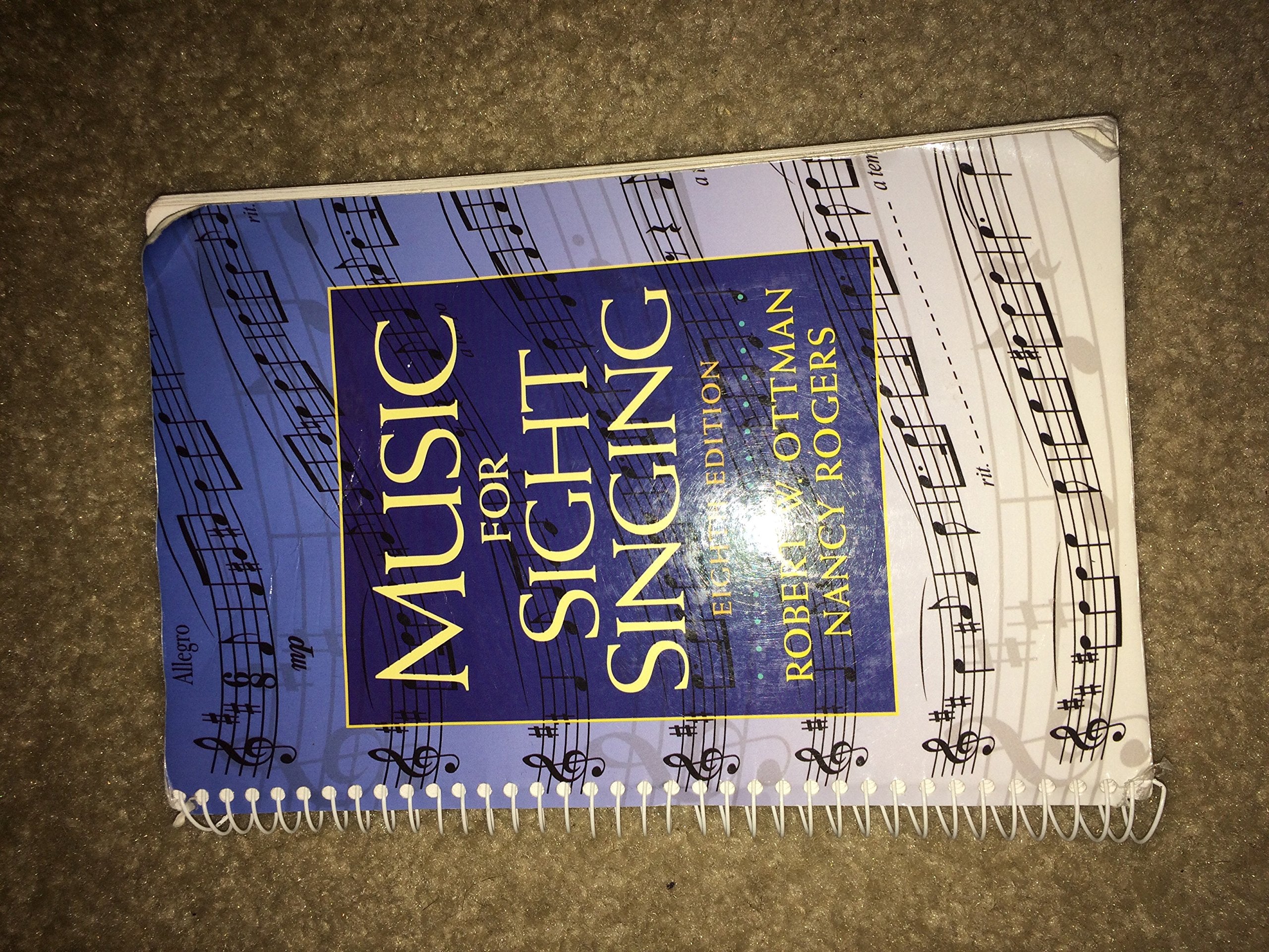 Music For Sight Singing (8Th Edition),New