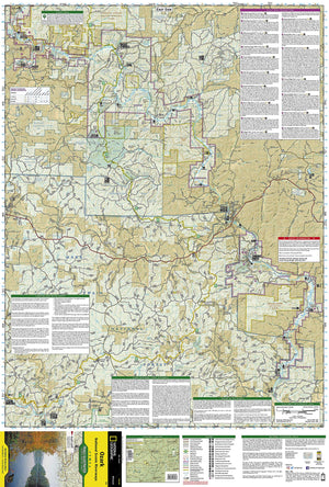 Ozark National Scenic Riverways Map (National Geographic Trails Illustrated Map, 260),Used