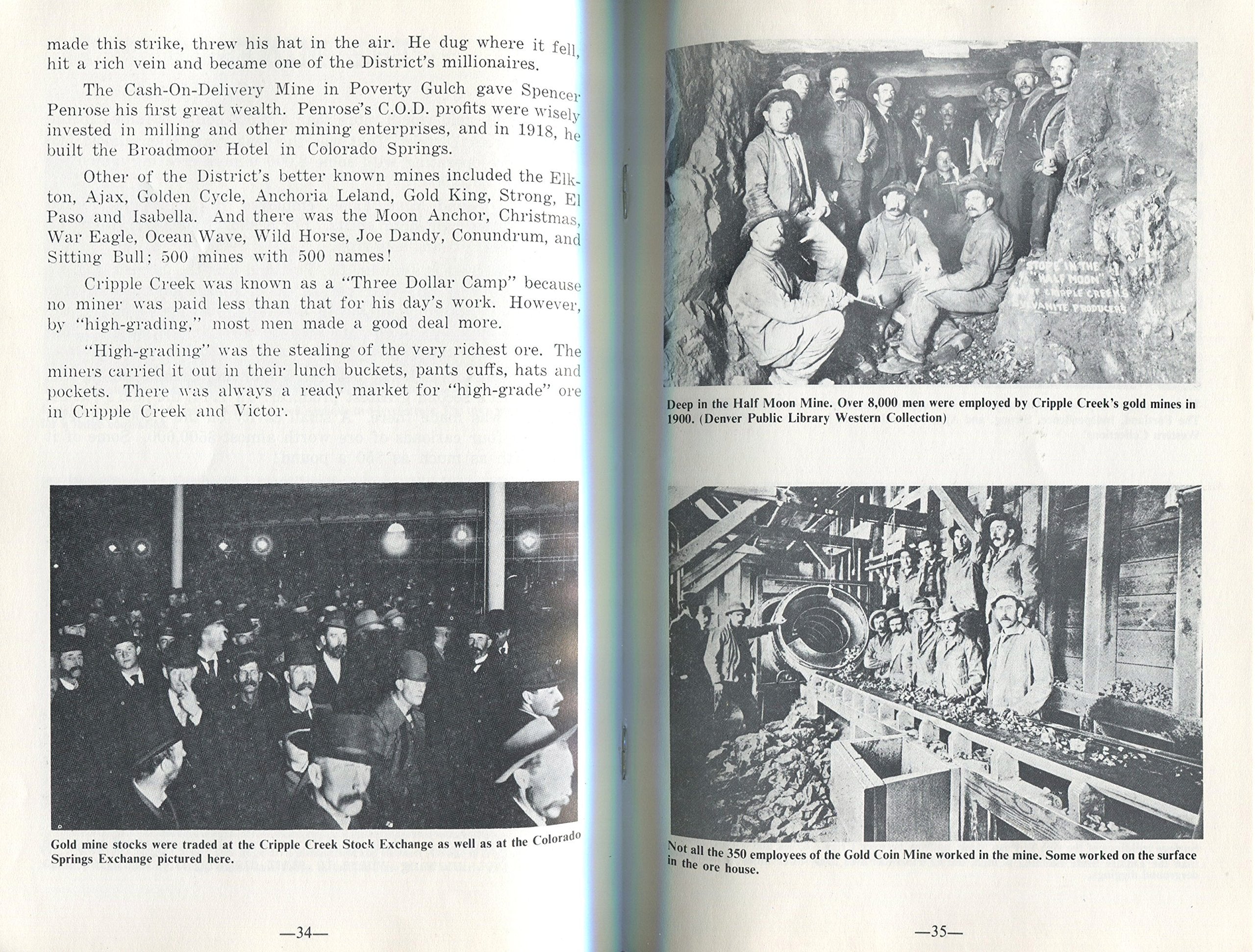 Cripple Creek! A Quick History: The World's Greatest Gold Camp,Used