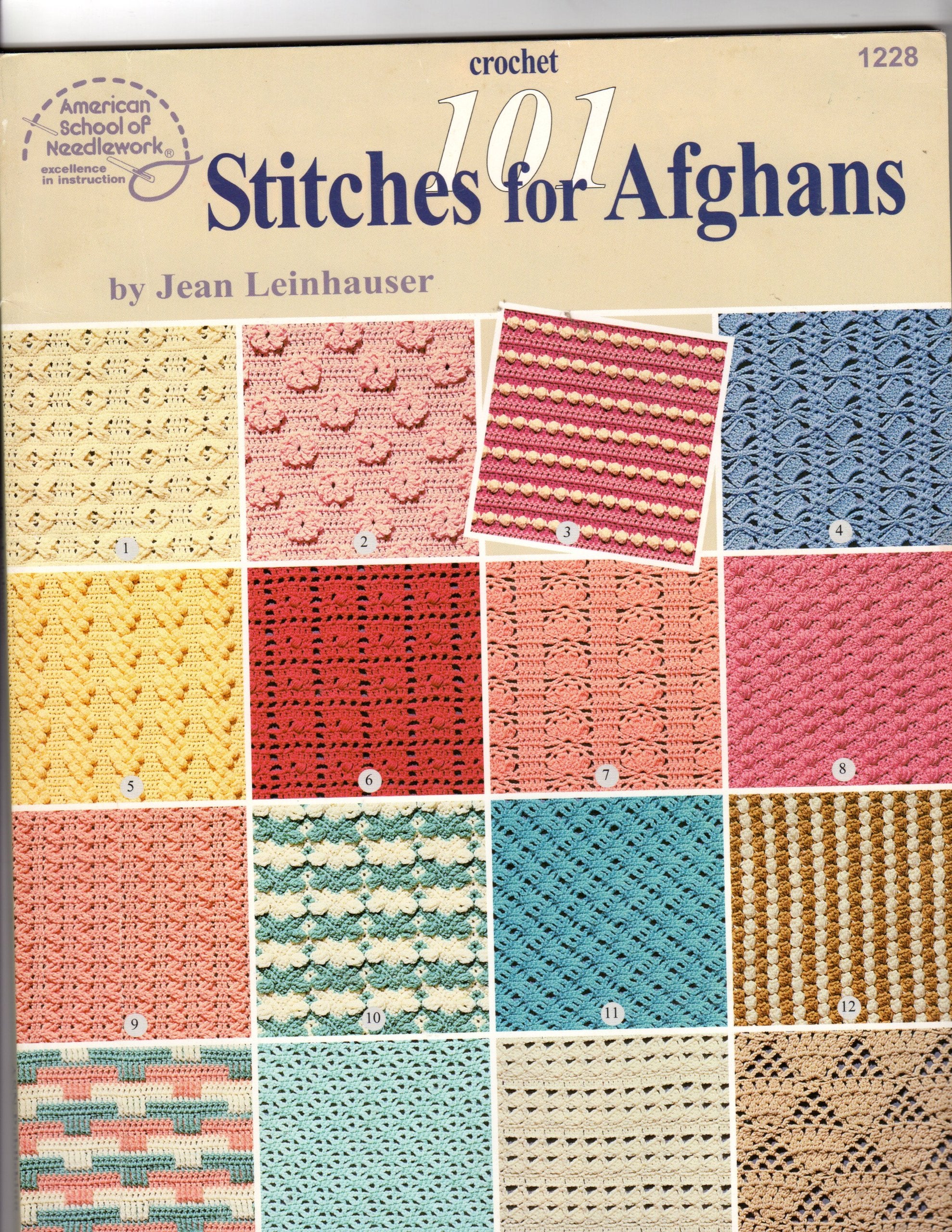 101 Stitches for Afghans,Used