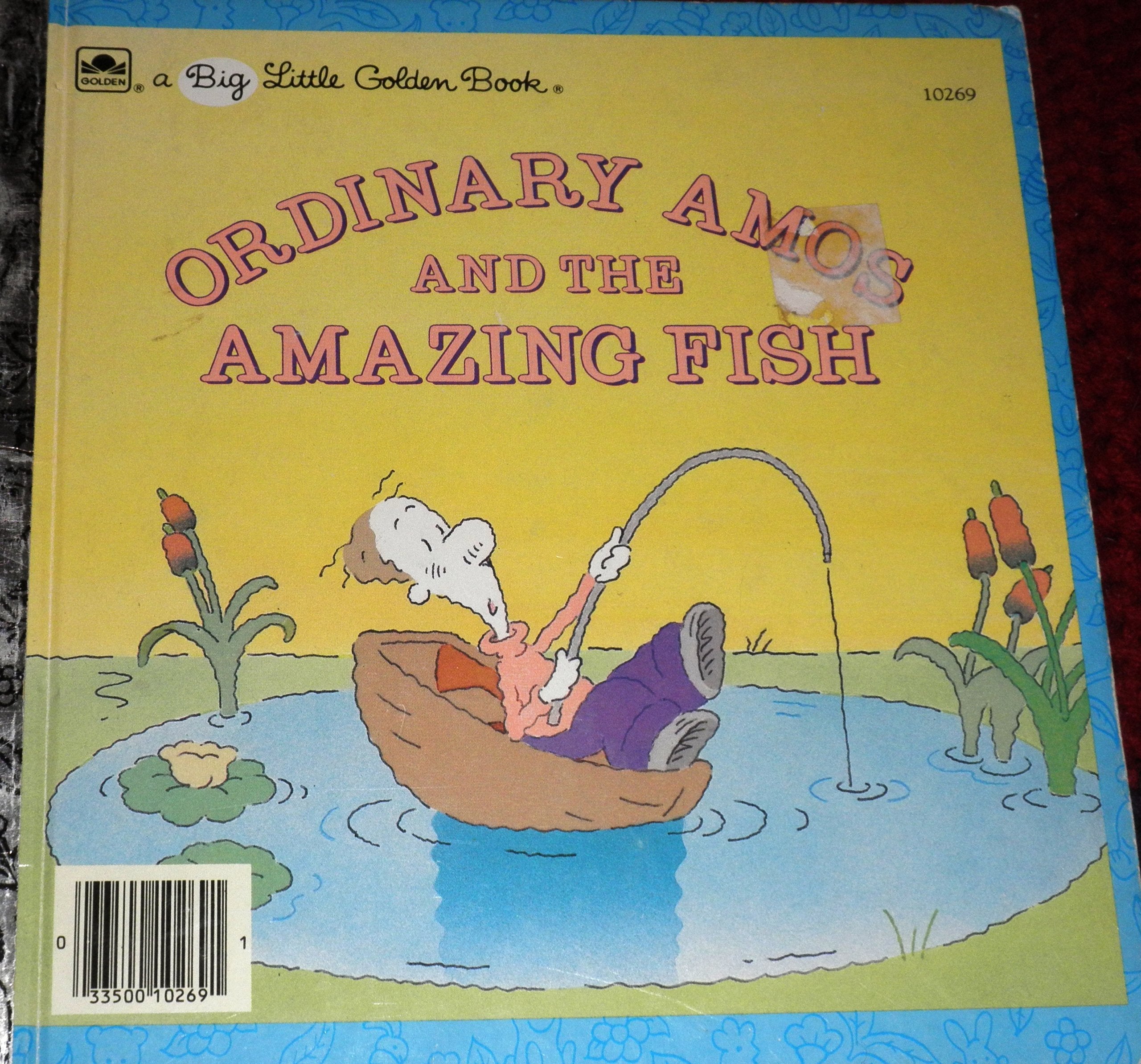 Ordinary Amos and the Amazing Fish (Big Little Golden Books),New