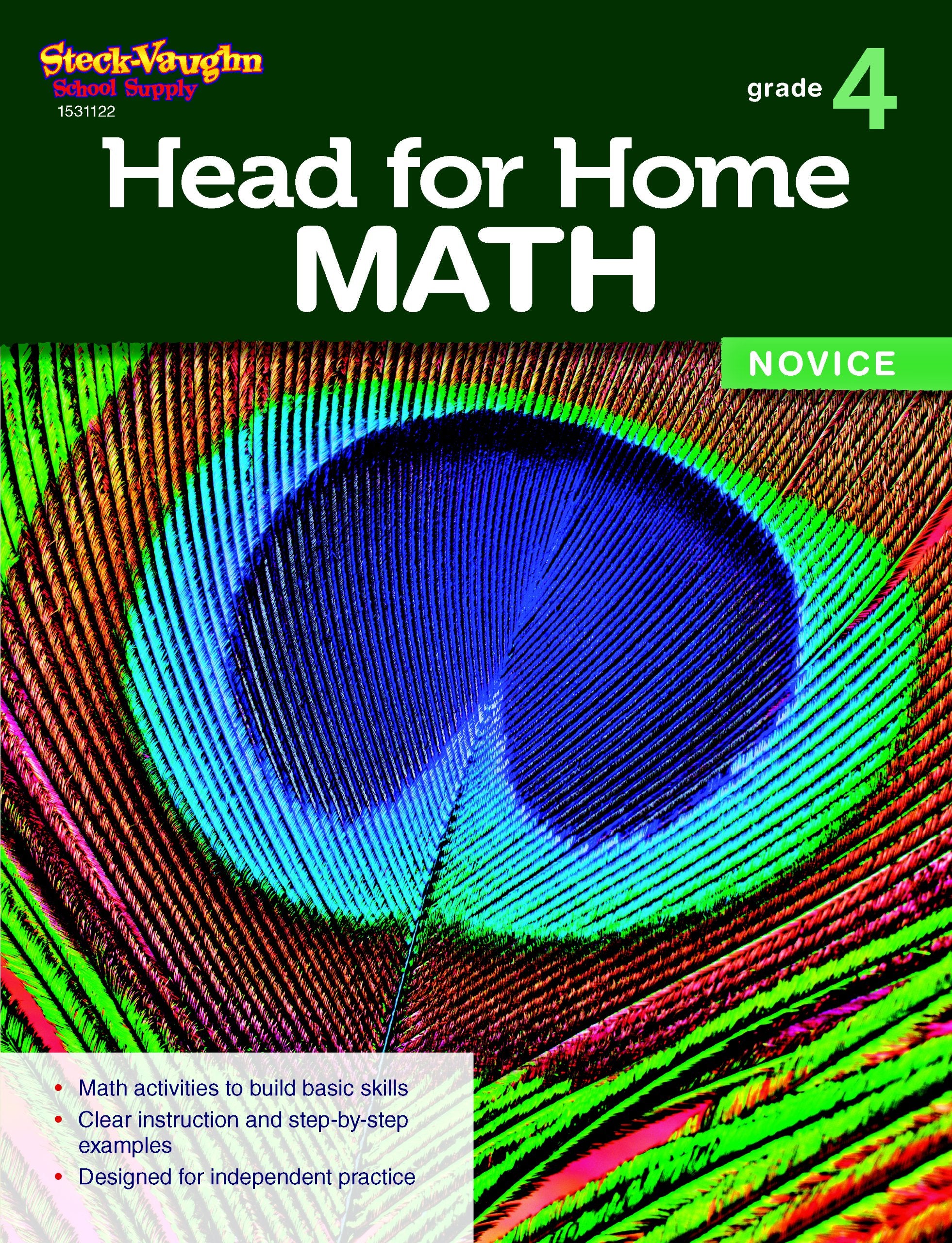 Head for Home Math: Novice Workbook Grade 4,Used