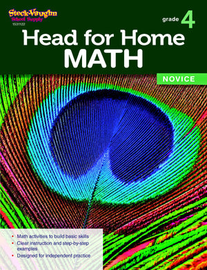 Head for Home Math: Novice Workbook Grade 4,Used