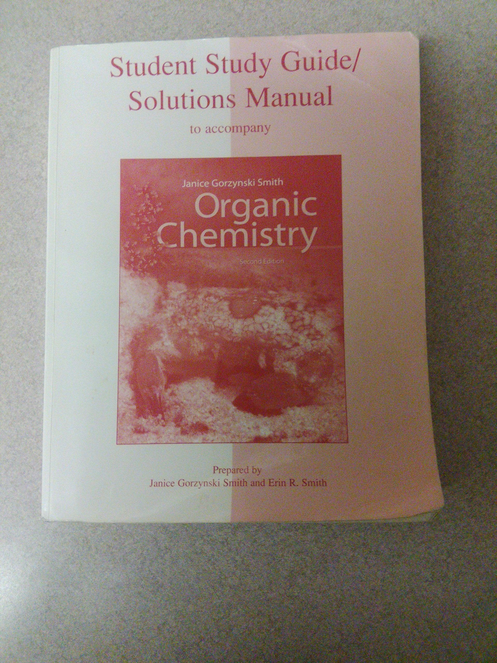 Student Study Guide / Solutions Manual to Accompany Organic Chemistry, 2nd Edition,Used