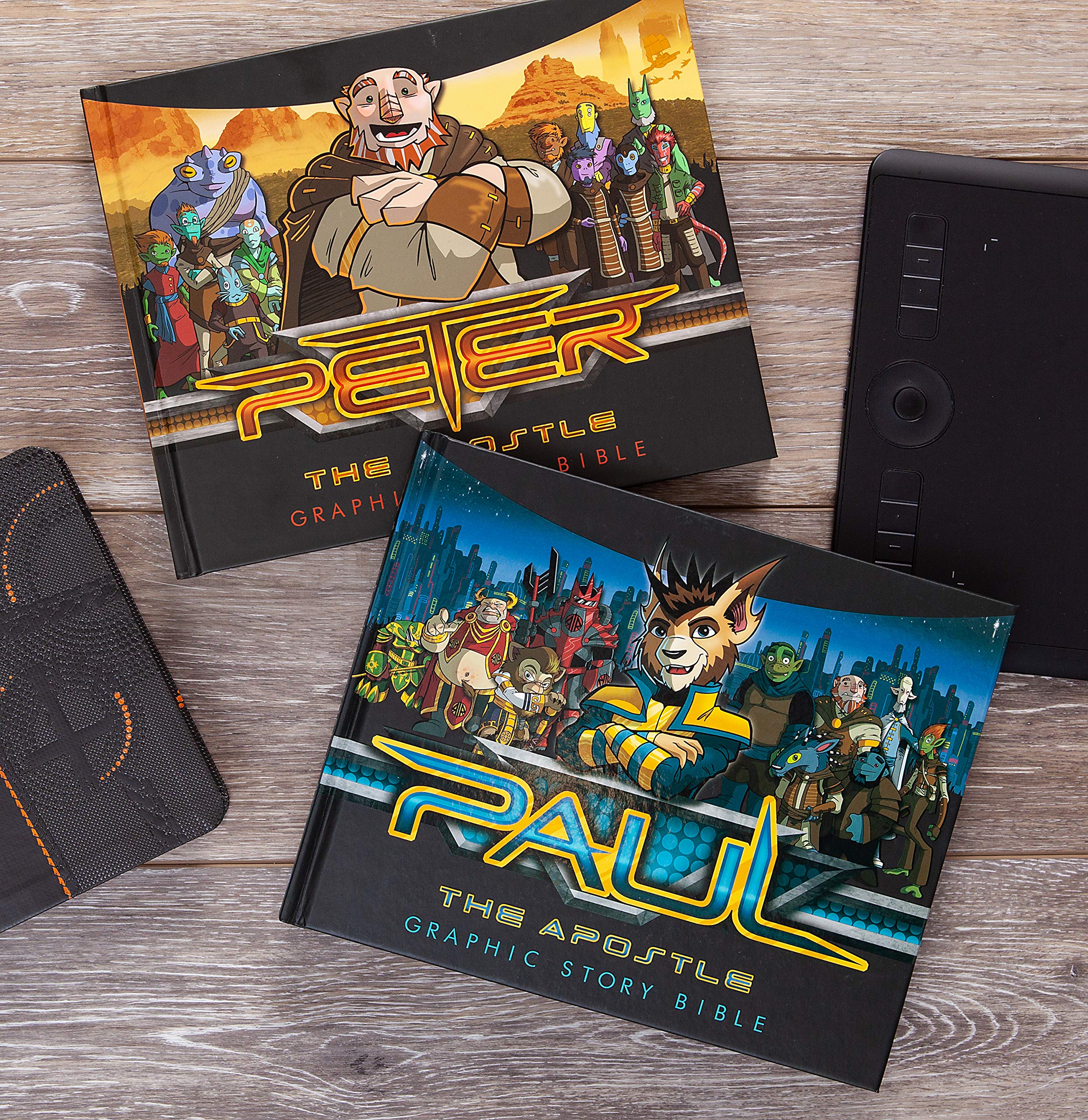 Paul the Apostle: Graphic Story Bible (Hardcover)  Inspirational and ActionPacked Bible Story for Kids Ages 815, Perfect Gift,Used