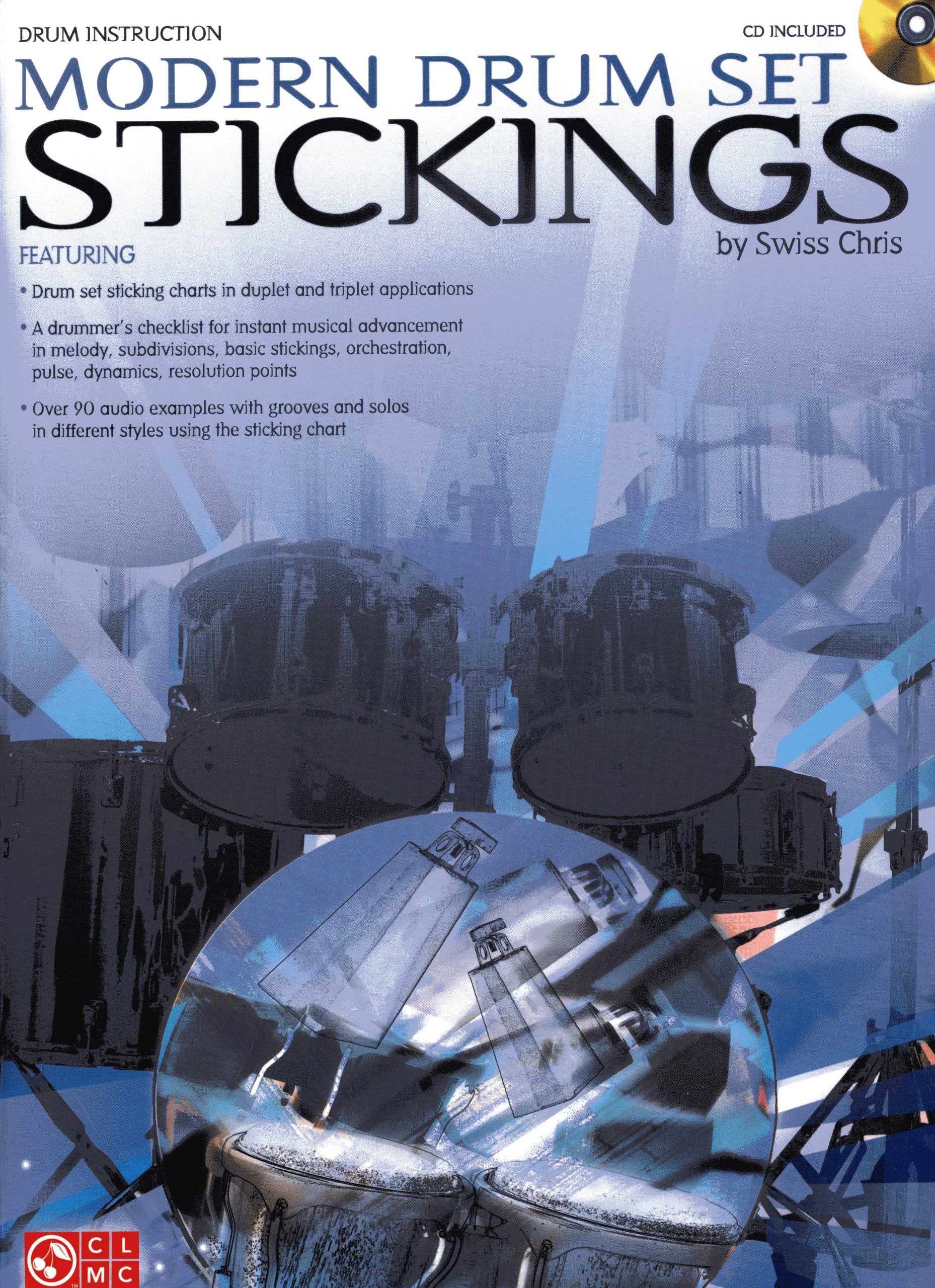 Modern Drum Set Stickings,Used