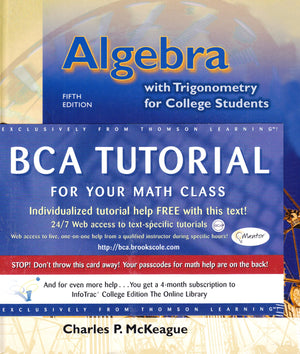 Algebra with Trigonometry for College Students (Book & CDROM),Used