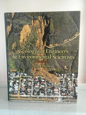Geology For Engineers And Environmental Scientists (3Rd Edition),New