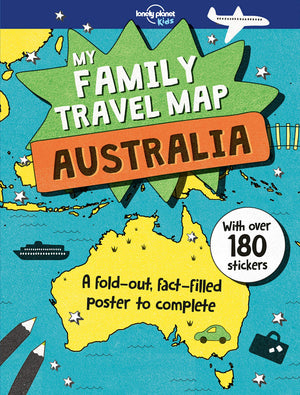 Lonely Planet Kids My Family Travel Map  Australia 1