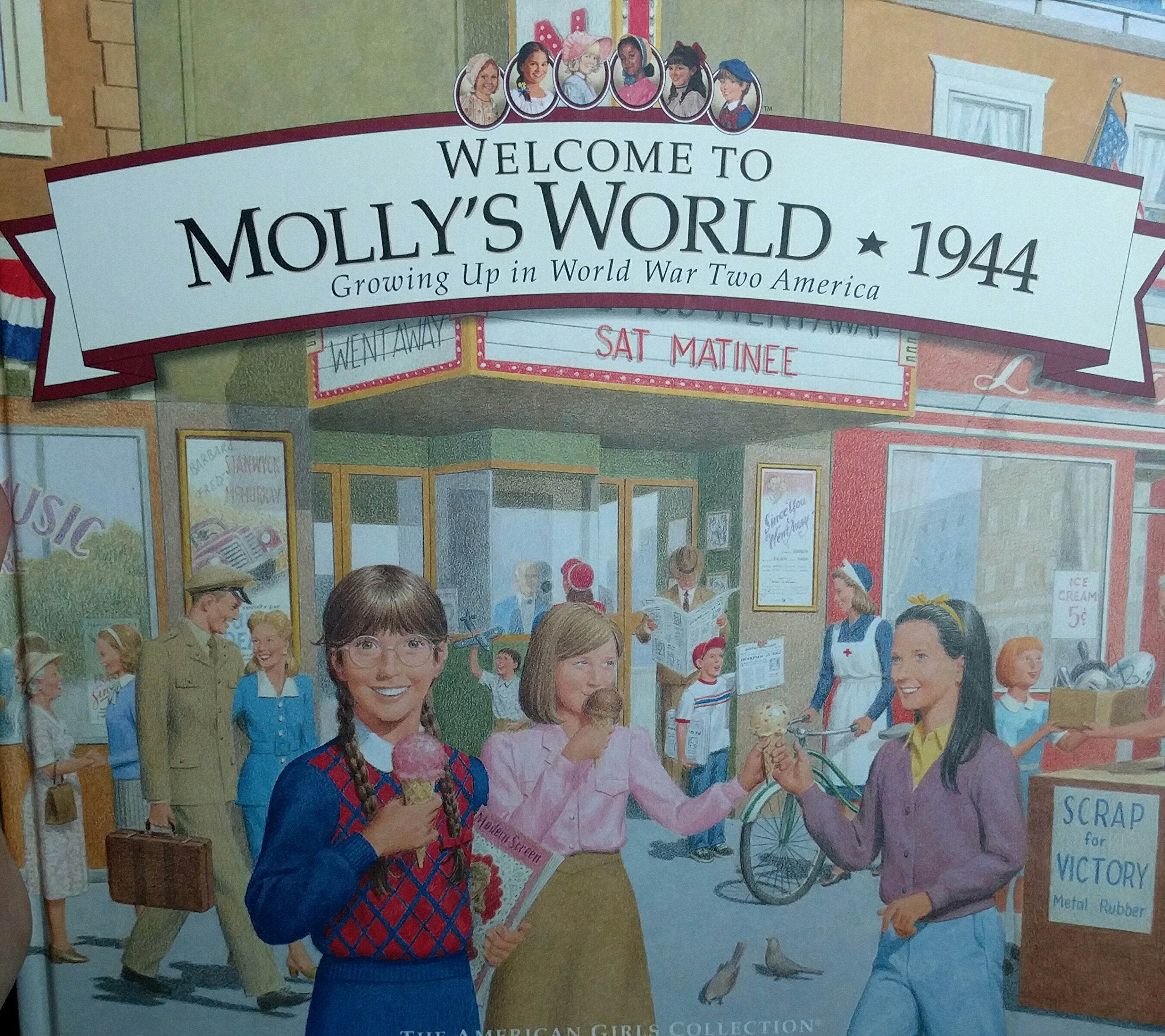 Welcome to Molly's World,1944: Growing Up in World War Two America (American Girl Collection),Used