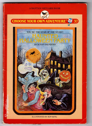 Haunted Halloween Party (Choose Your Own Adventure #37),Used