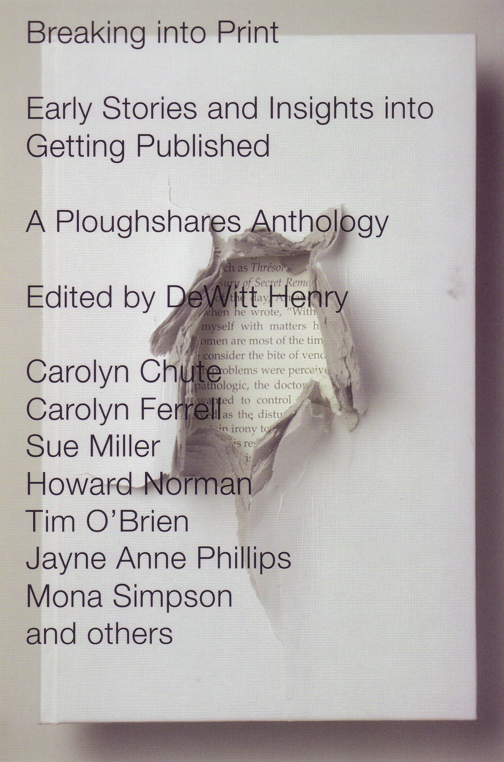 Breaking Into Print: Early Stories And Insights Into Getting Published,New