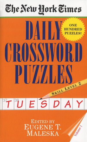 New York Times Daily Crossword Puzzles (Tuesday), Volume I,Used