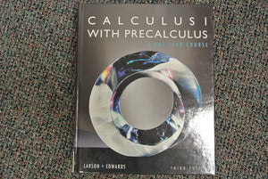 Calculus I W/Precalculus HS Ed Level 1,Used