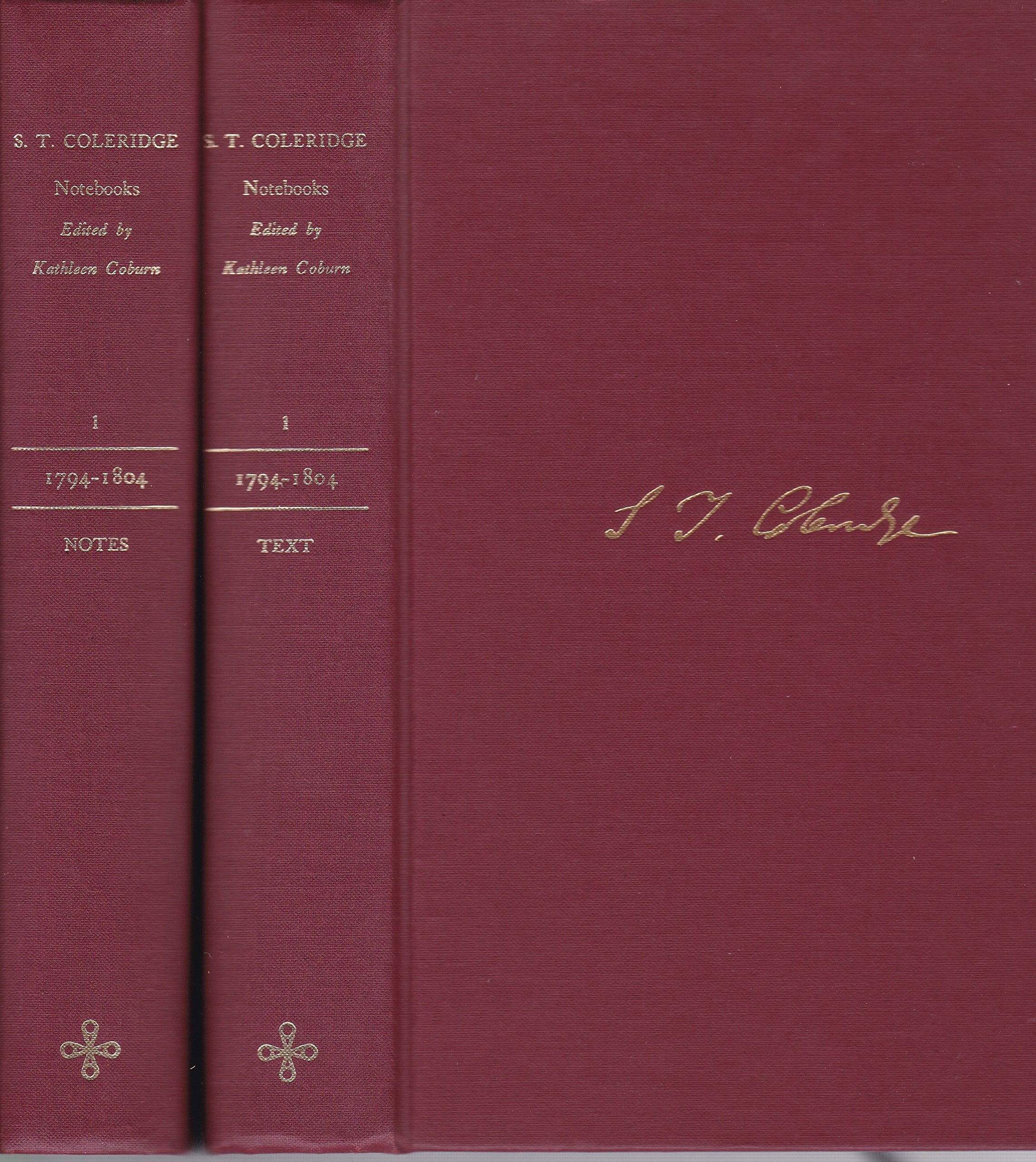 The Notebooks of Samuel Taylor Coleridge, Volume 1 : 17941804,Used