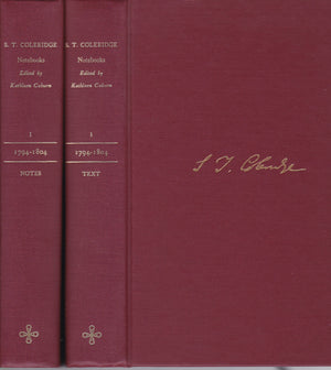 The Notebooks of Samuel Taylor Coleridge, Volume 1 : 17941804,Used