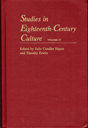 Studies in EighteenthCentury Culture, Vol. 27,Used