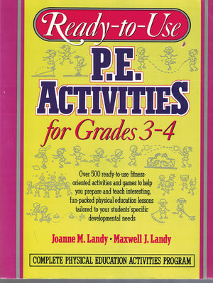 Readytouse P.E. Activities For Grades 34