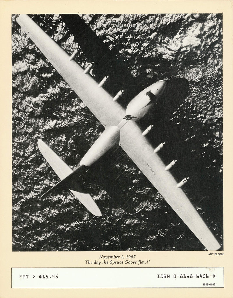 Howard Hughes and His Flying Boat,Used
