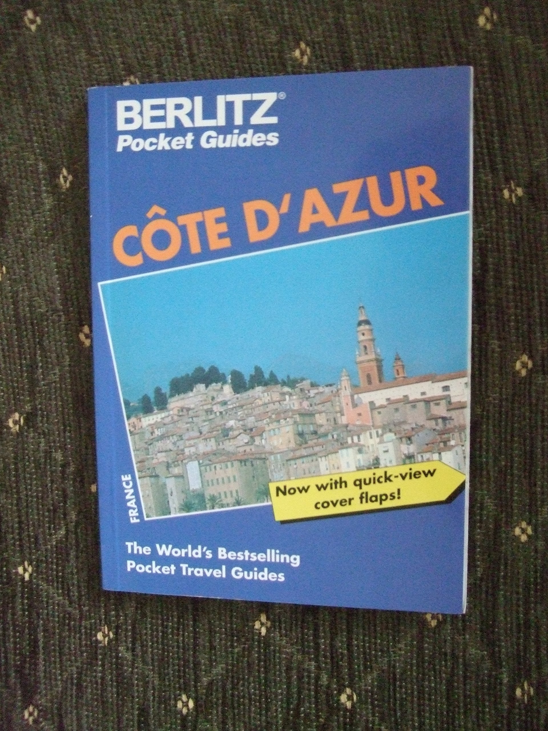 Berlitz Cote d'Azur Pocket Guide (Berlitz Pocket Guides),Used