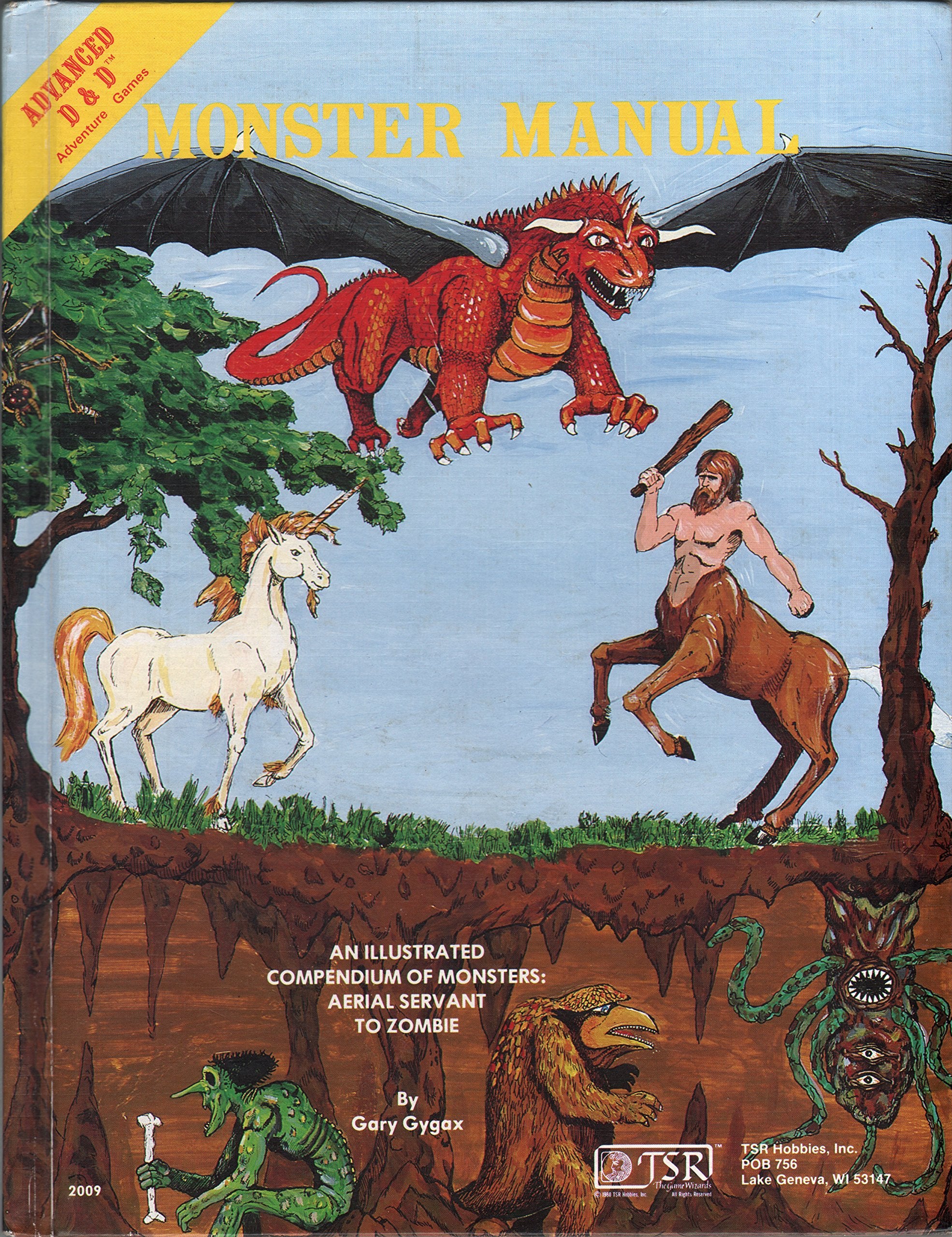 Advanced Dungeons and Dragons Monster Manual: Special Reference Work,Used