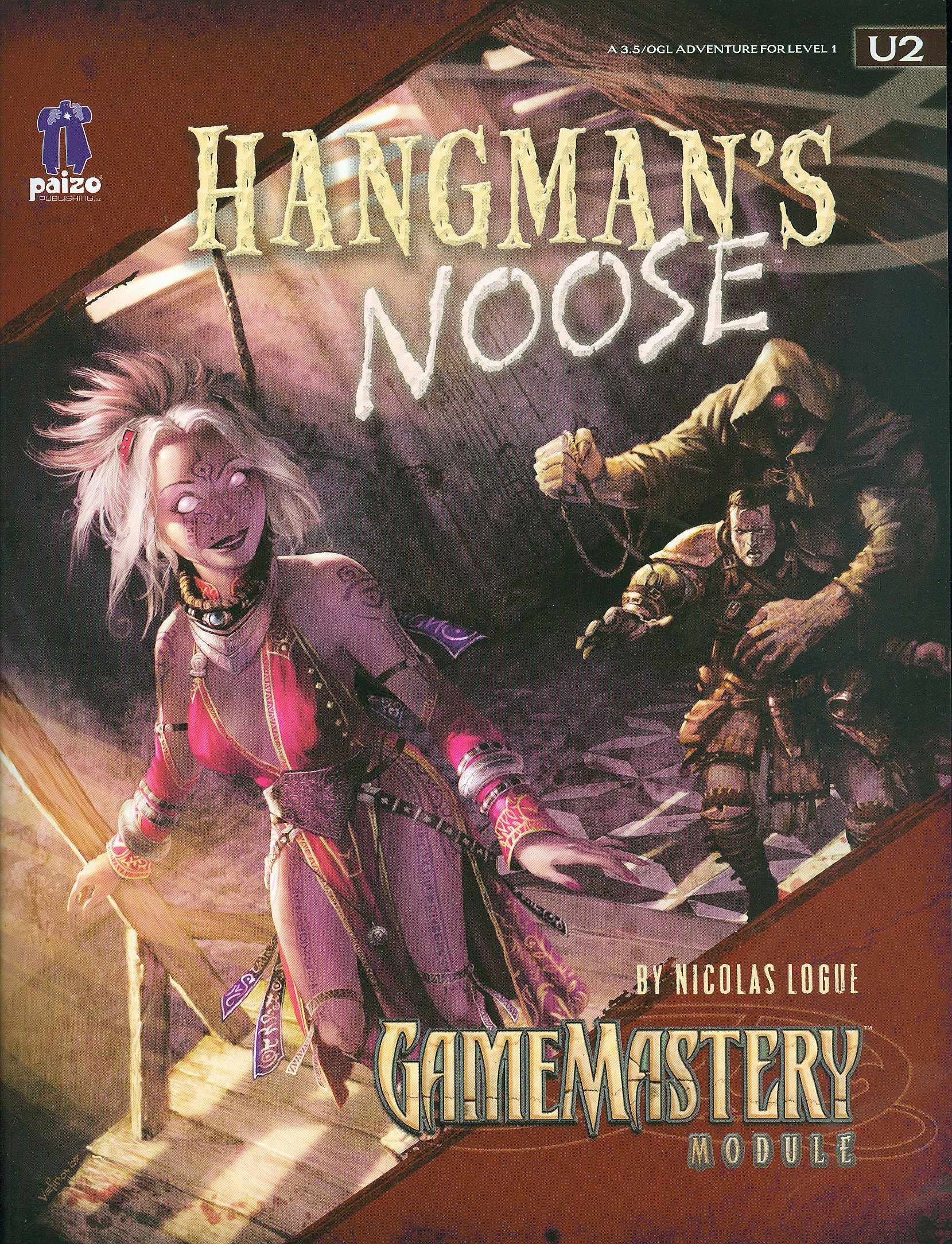 Gamemastery Module: Hangmans Noose,New