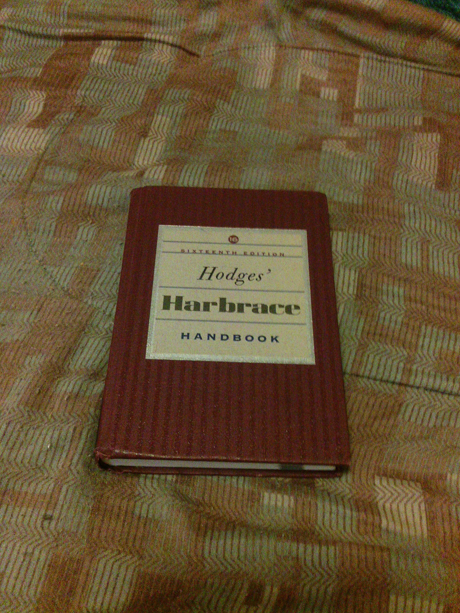 Hodges Harbrace Handbook,New