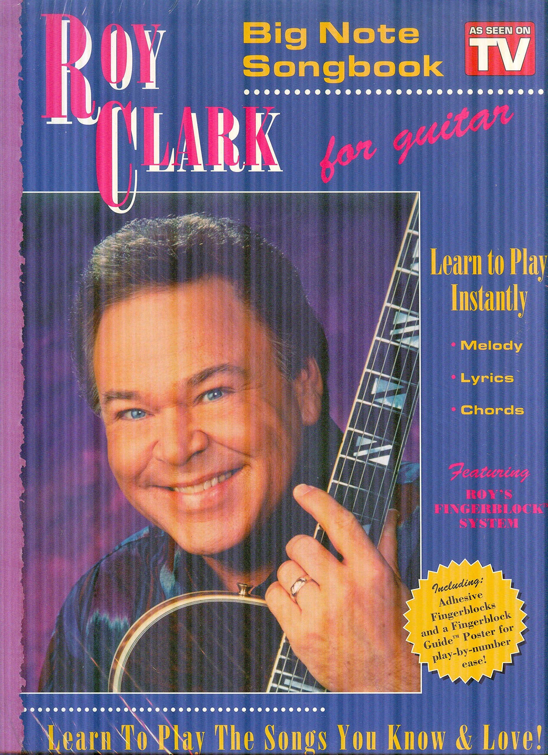Roy Clark, Big Note TV Songbook,Used
