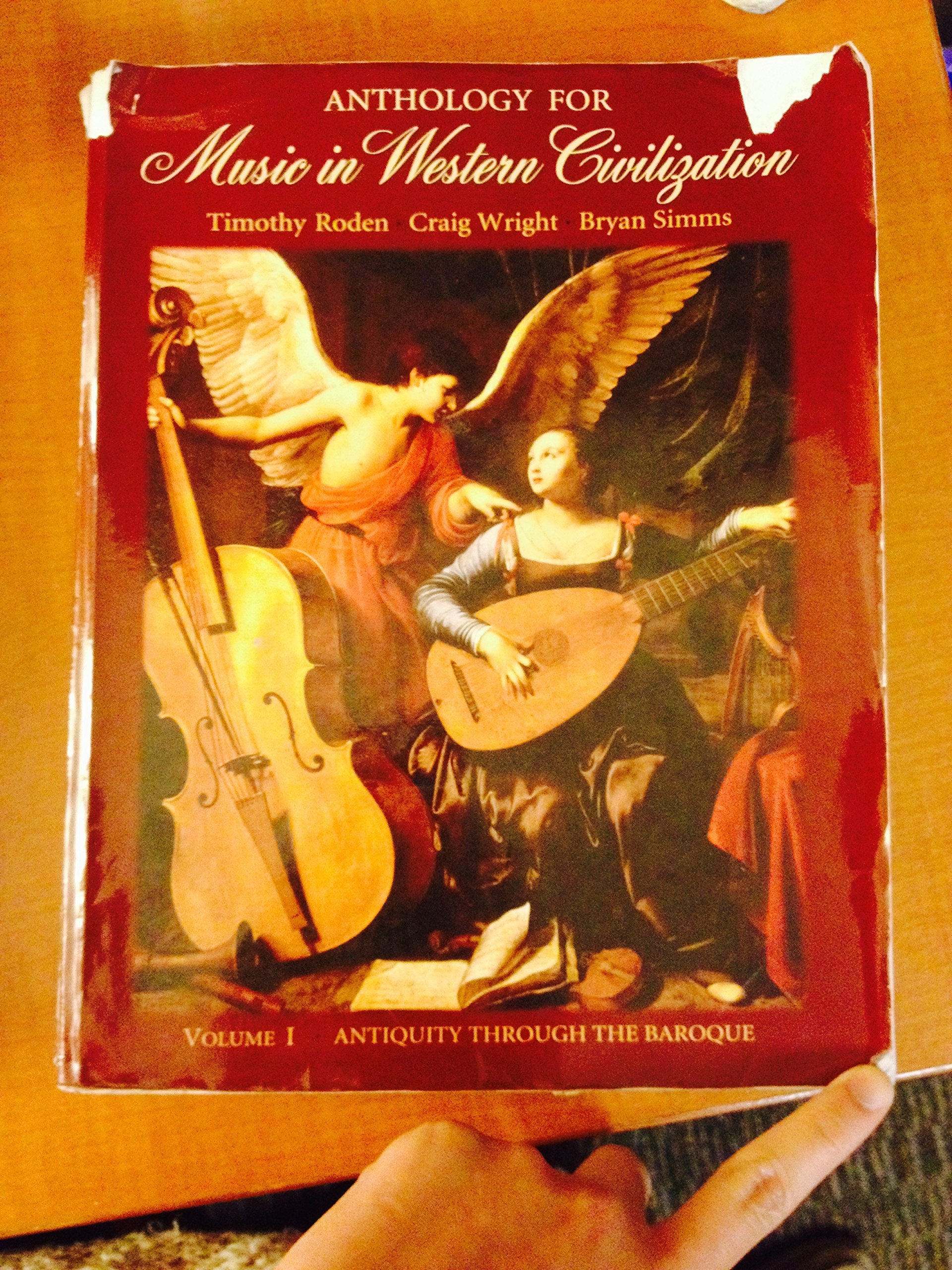 Anthology for Music in Western Civilization, Vol. 1: Antiquity Through the Baroque,Used