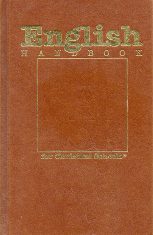 English Handbook for Christian Schools,New